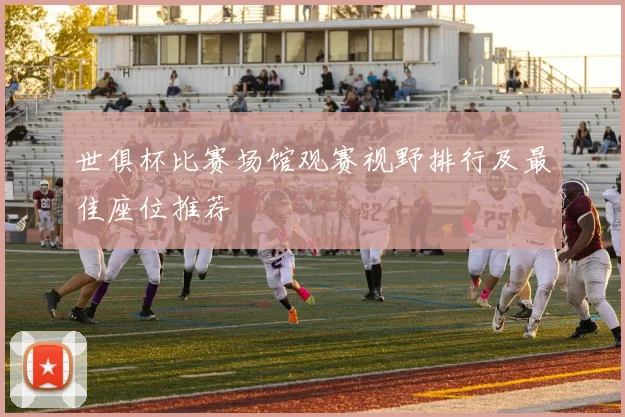世俱杯比赛场馆观赛视野排行及最佳座位推荐